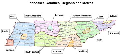tennessee cities and counties list.